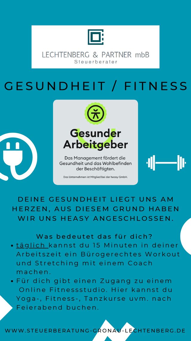 Lechtenberg & Partner mbB, Steuerberater - Benefits